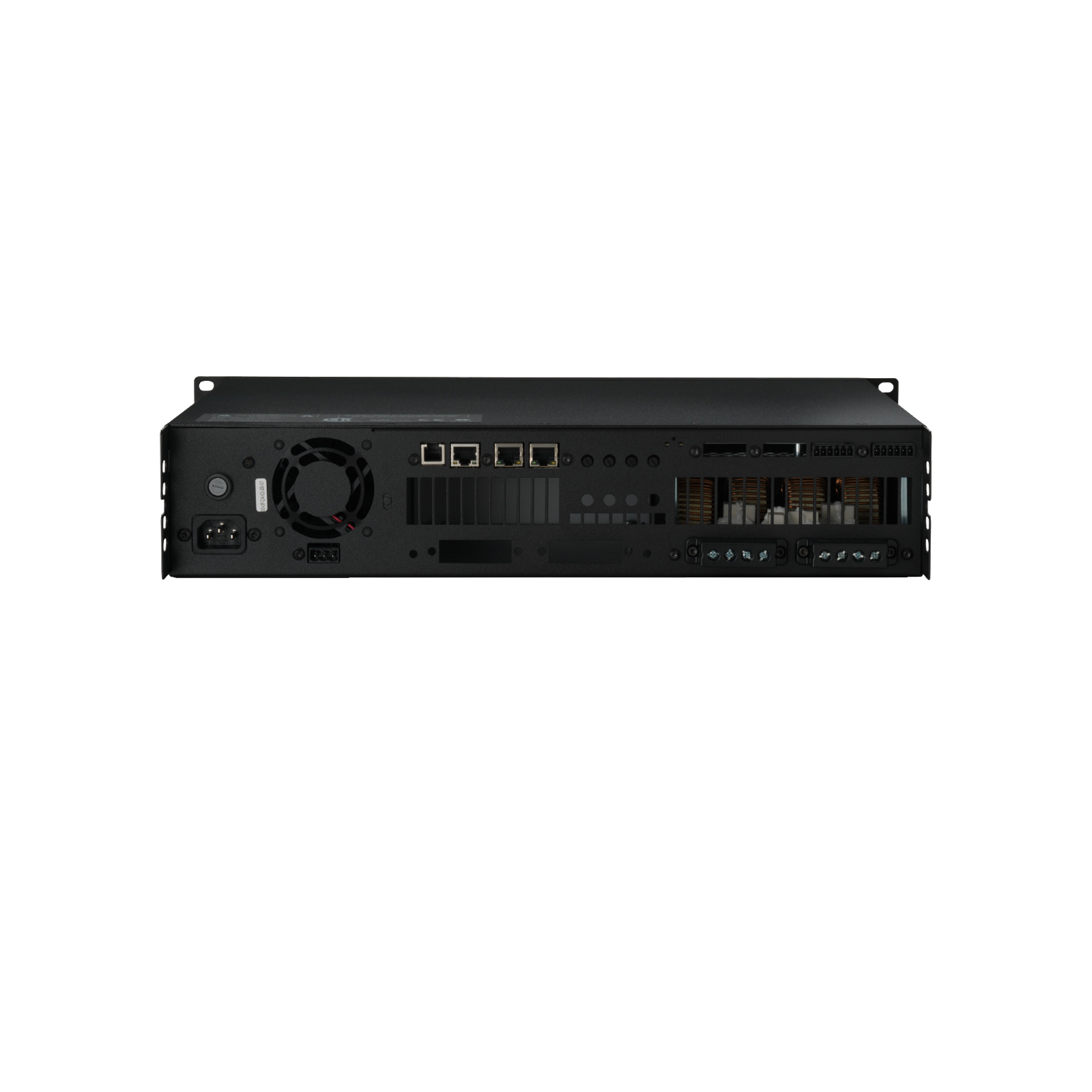 SDA-4600 - Black - 4-channel Bridgeable Class D Amplifier - Back