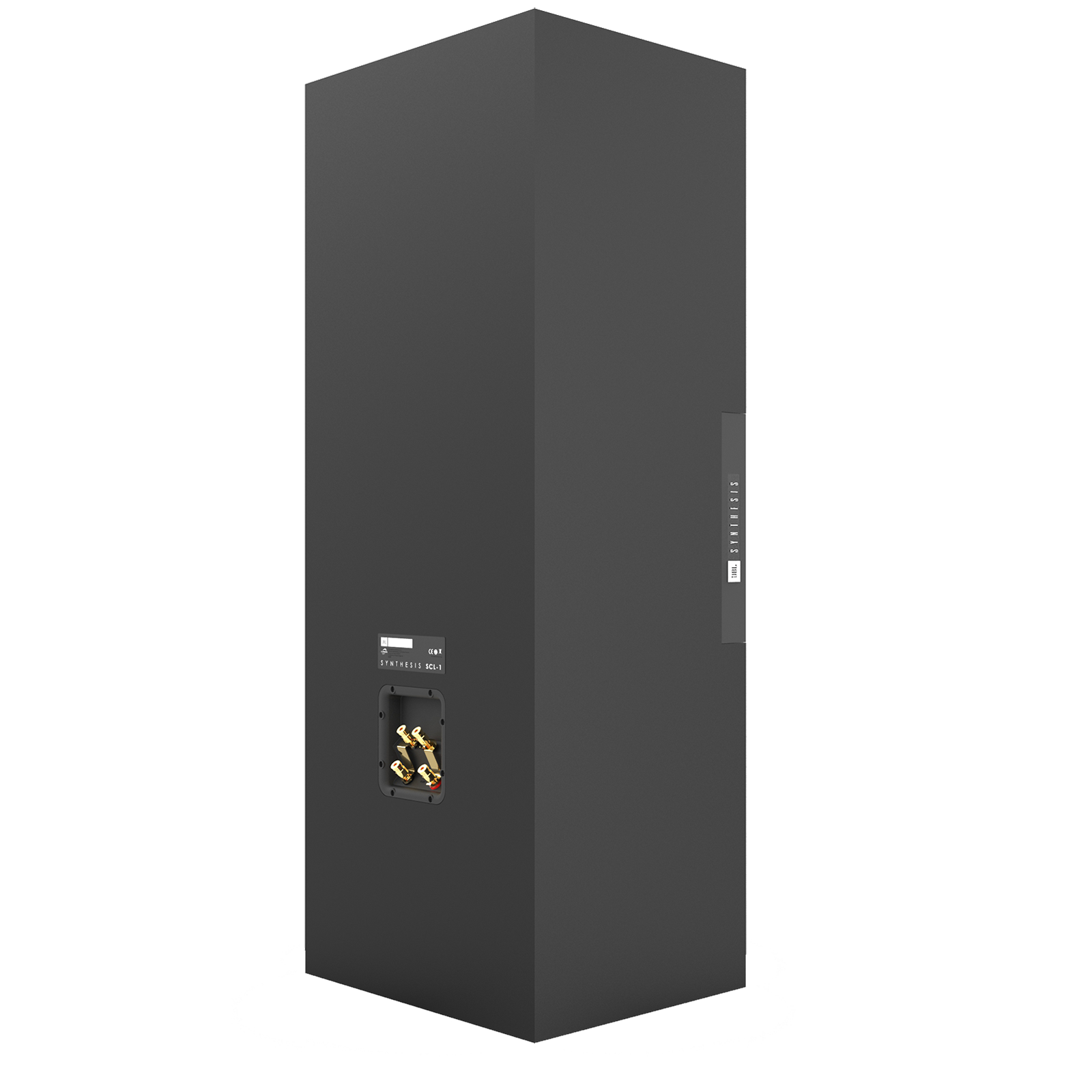 SCL-1 - Black - 2-Way Dual 12-inch (300mm) Custom LCR Loudspeaker - Back