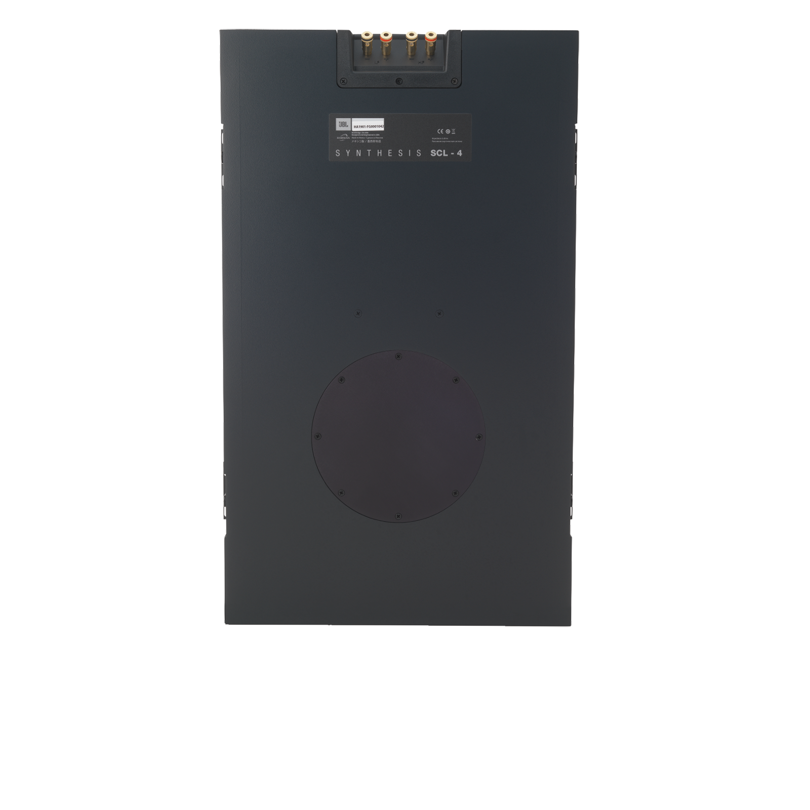 SCL-4 - Black Matte - Two-way 7-inch (180mm) In-Wall Loudspeaker - Back