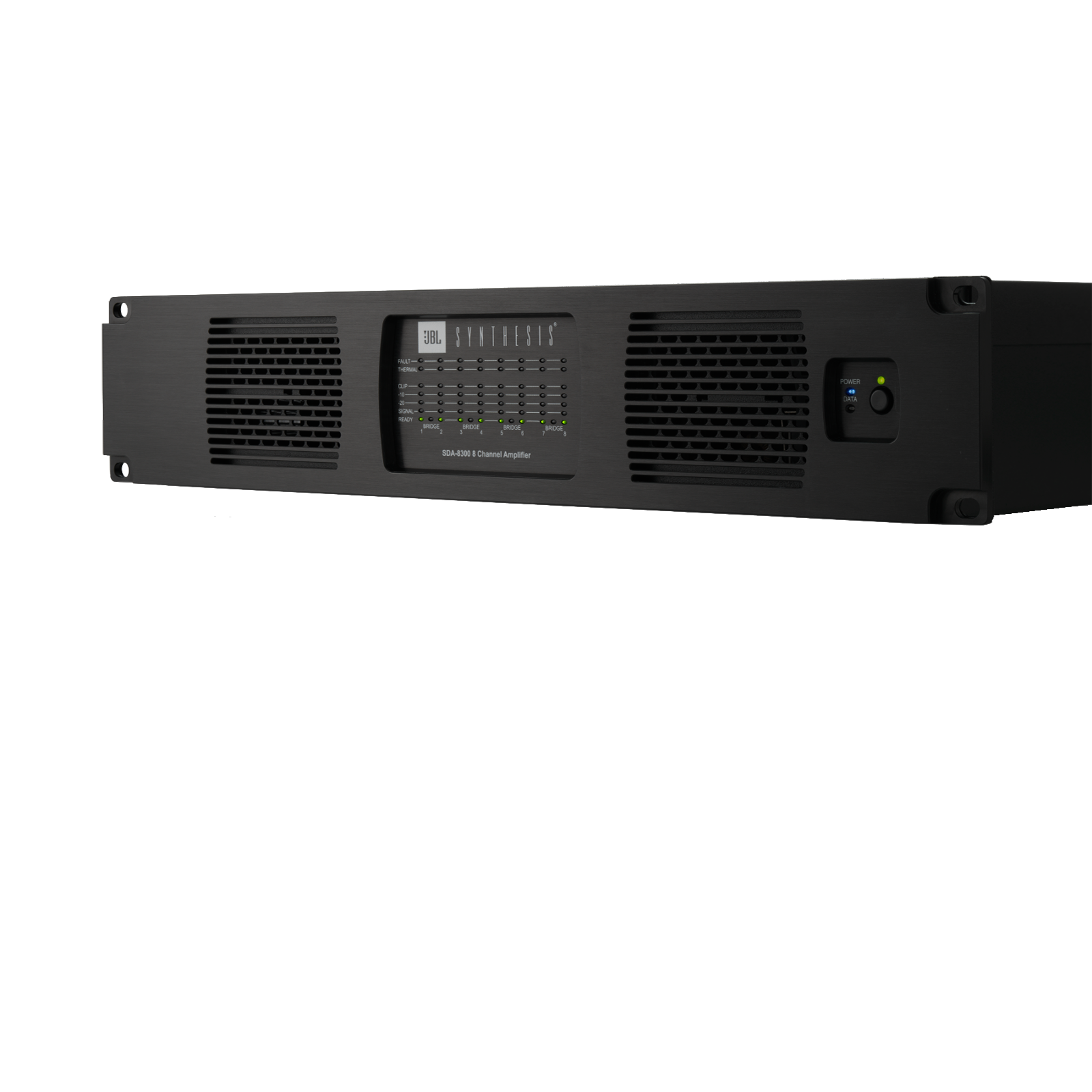 SDA-8300 - Black - 8-channel Bridgeable Class D Amplifier - Detailshot 1