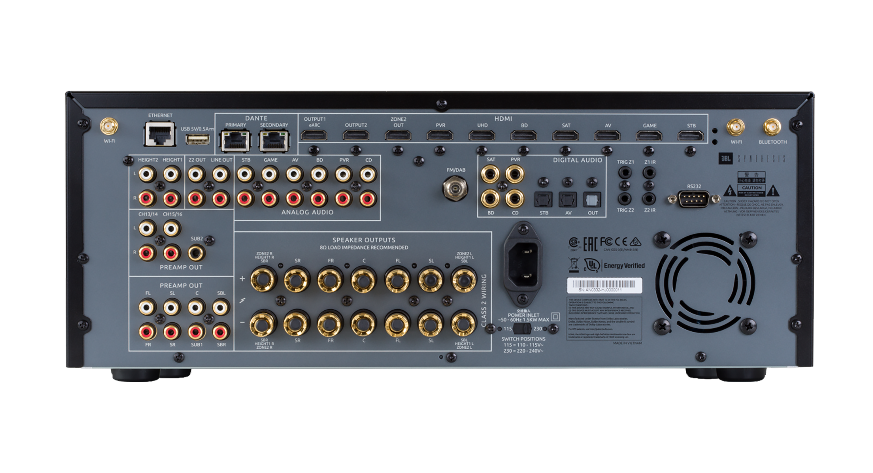 Roon Ready with Hi-Res Audio and MQA support.